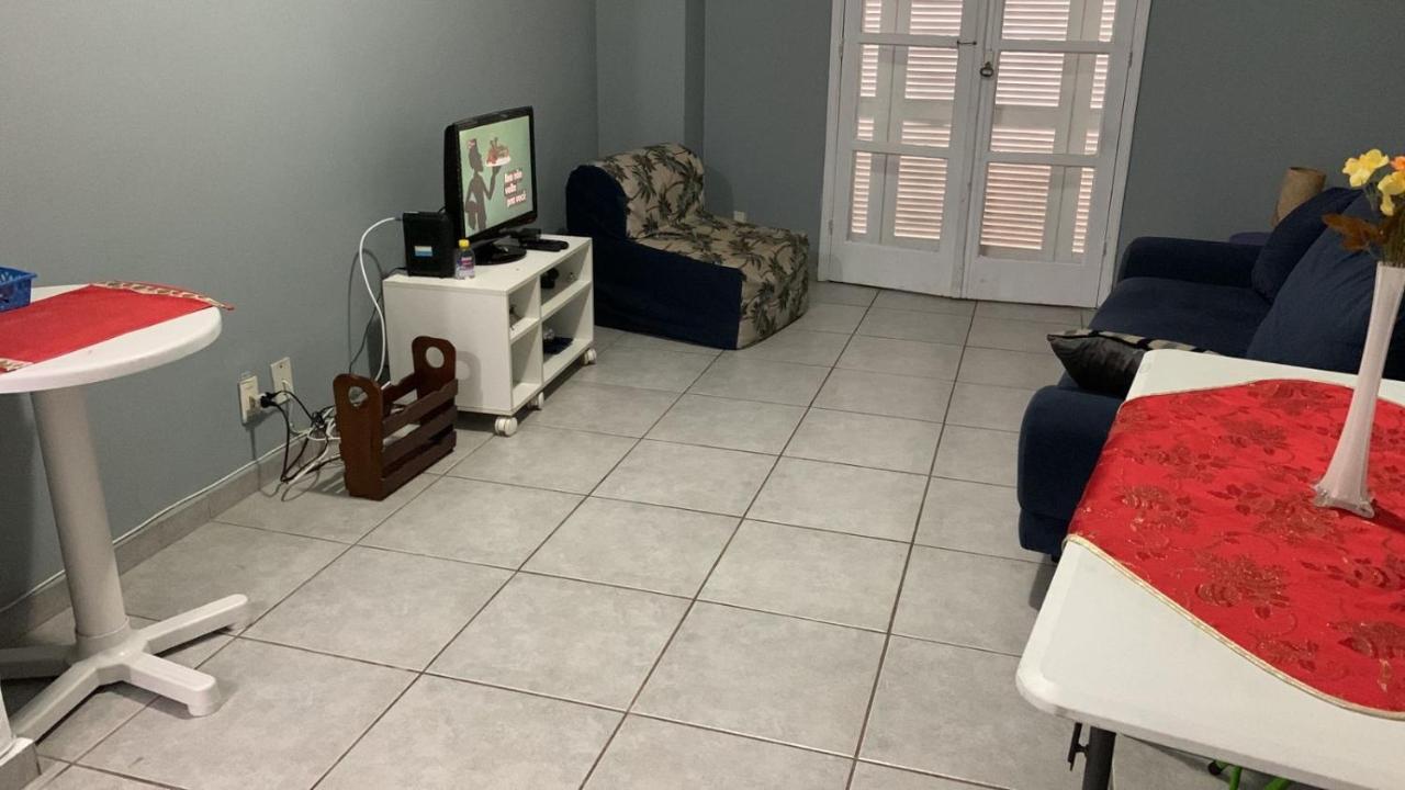Apartamento Vista Mar Pe Na Areia Apartment Сантос Екстериор снимка