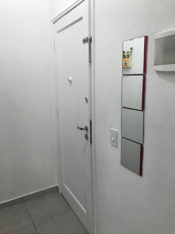 Apartamento Vista Mar Pe Na Areia Apartment Сантос Екстериор снимка