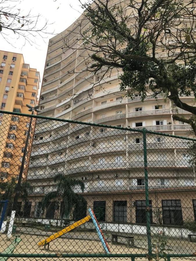 Apartamento Vista Mar Pe Na Areia Apartment Сантос Екстериор снимка